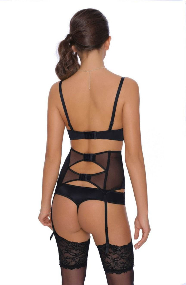 Roza Ambre Push Up Bra Black - Fashion Queen -  3