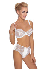 Load image into Gallery viewer, Roza Ambre Soft Cup Bra White - Fashion Queen -  1

