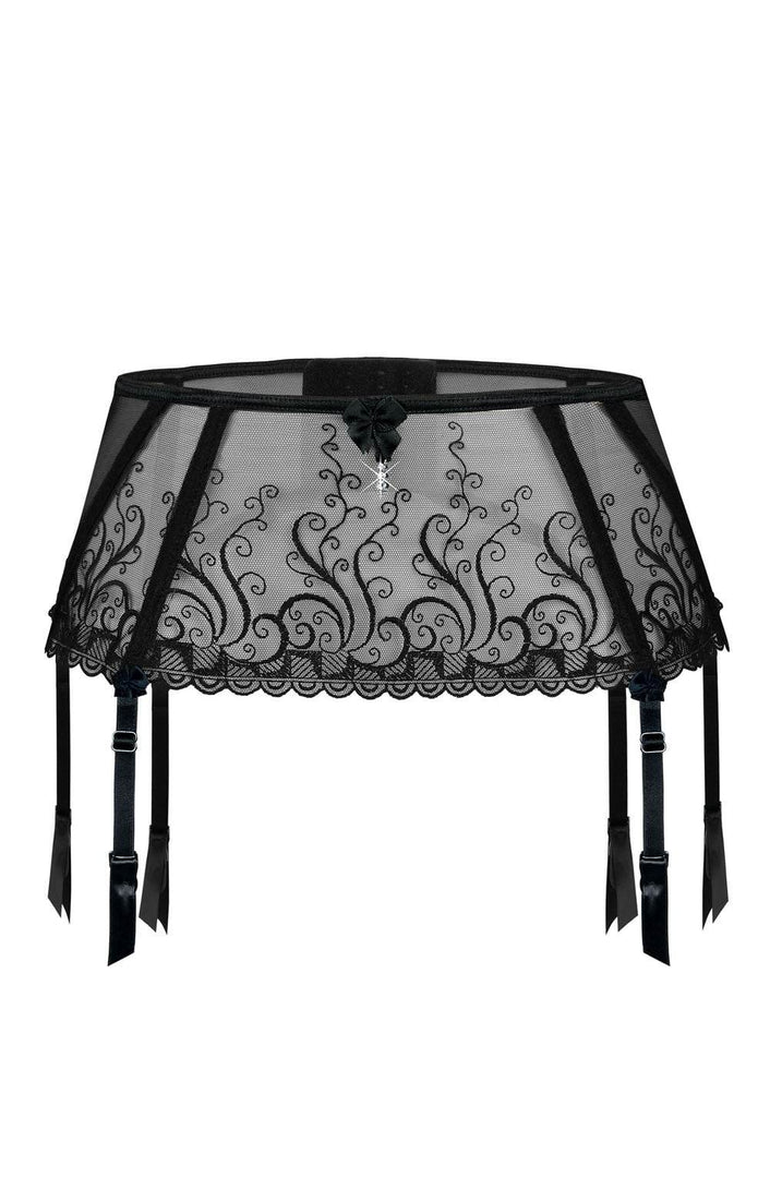 Roza Anuk Suspender Belt Black - Fashion Queen -  3