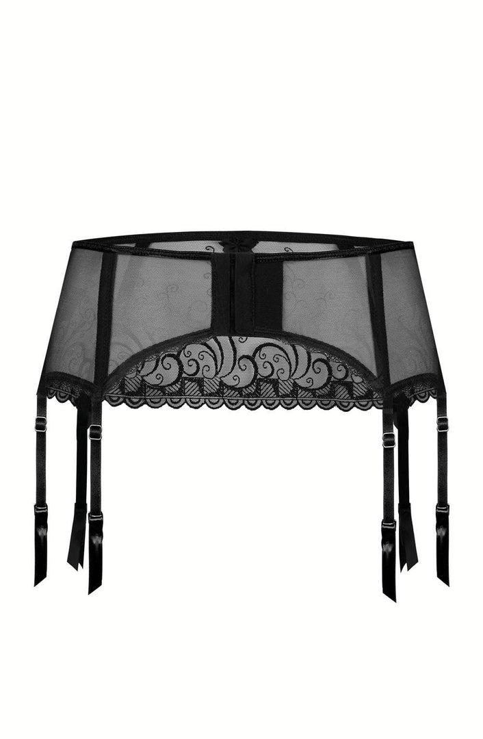 Roza Anuk Suspender Belt Black - Fashion Queen -  4