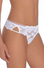 Load image into Gallery viewer, Roza Carmen White Thong - Fashion Queen -  1
