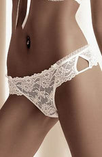 Load image into Gallery viewer, Roza Carmen White Thong - Fashion Queen -  6
