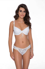 Load image into Gallery viewer, Roza Damaris White Bra - Fashion Queen -  2
