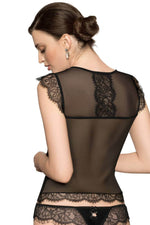 Load image into Gallery viewer, Roza Erii Black SHIRT - Fashion Queen -  4
