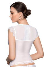 Load image into Gallery viewer, Roza Erii White SHIRT - Fashion Queen -  6
