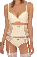 Load image into Gallery viewer, Roza Fifi Push Up Bra Ivory - Fashion Queen -  3
