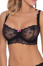 Load image into Gallery viewer, Roza Fifi Soft Cup Bra Black - Fashion Queen -  2
