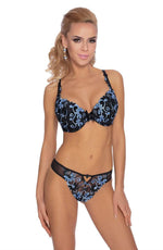 Load image into Gallery viewer, Roza Florence Blue Thong - Fashion Queen -  4
