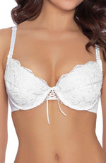 Load image into Gallery viewer, Roza Ginewra Bra White - Fashion Queen -  2
