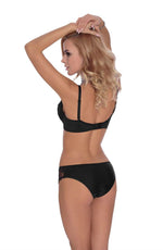 Load image into Gallery viewer, Roza Kalisi Soft Cup Bra Black - Fashion Queen -  4
