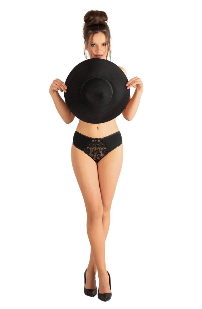 Roza Kamelia Brief Black - Fashion Queen -  3