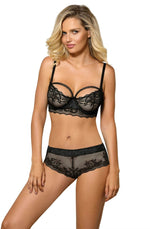 Load image into Gallery viewer, Roza Kena Black Soft Cup Bra - Fashion Queen -  1
