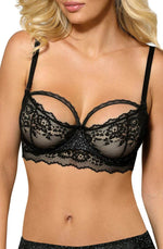 Load image into Gallery viewer, Roza Kena Black Soft Cup Bra - Fashion Queen -  6

