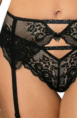 Load image into Gallery viewer, Roza Kena Black Thong - Fashion Queen -  4
