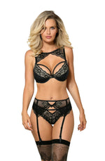 Load image into Gallery viewer, Roza Kena Black Thong - Fashion Queen -  5
