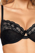 Load image into Gallery viewer, Roza Lagerta Soft Cup Black - Fashion Queen -  4
