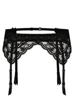 Load image into Gallery viewer, Roza Lagerta Suspender Belt Black - Fashion Queen -  4
