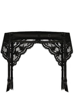 Load image into Gallery viewer, Roza Lagerta Suspender Belt Black - Fashion Queen -  5
