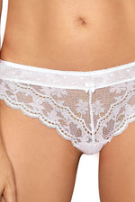 Load image into Gallery viewer, Roza Lagerta Thong White - Fashion Queen -  3
