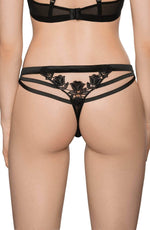 Load image into Gallery viewer, Roza Lisbet Black THONG - Fashion Queen -  4

