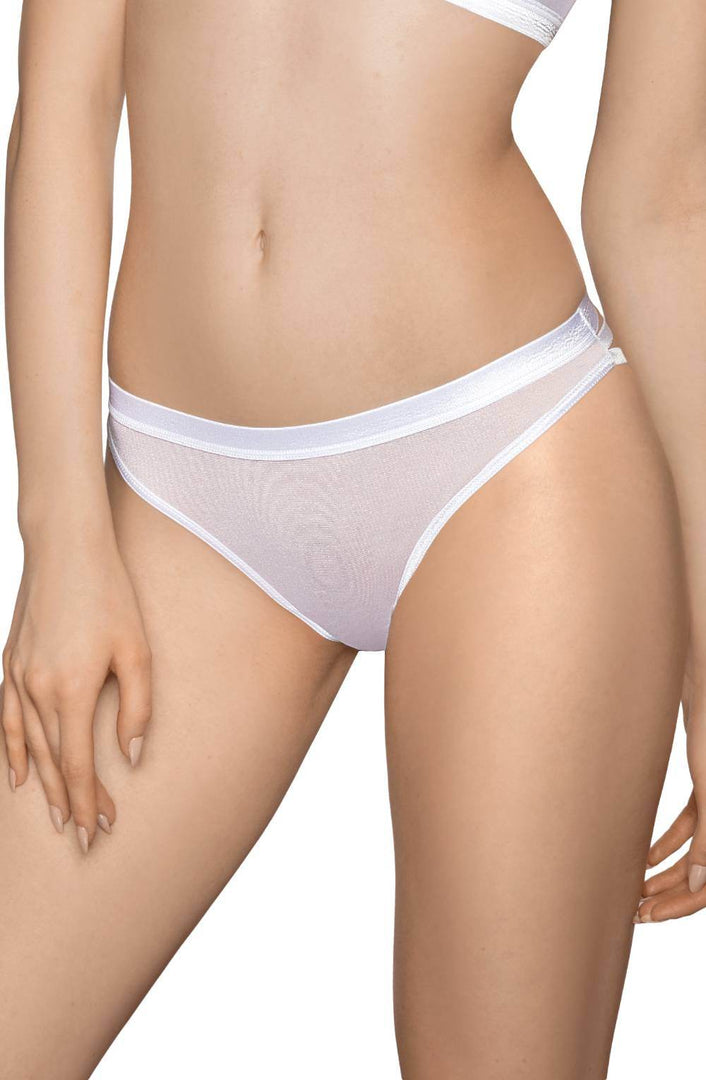 Roza Lisbet White THONG - Fashion Queen -  2