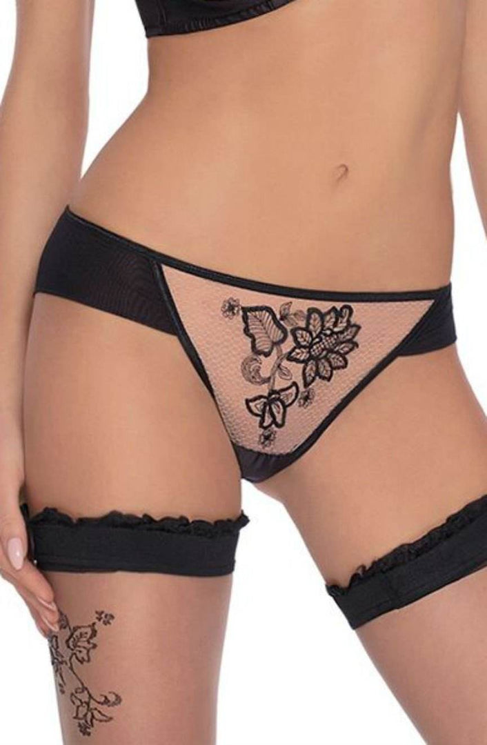 Roza Mehendi Brief Black - Fashion Queen -  1