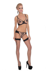 Load image into Gallery viewer, Roza Mehendi Brief Black - Fashion Queen -  4

