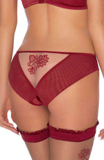 Load image into Gallery viewer, Roza Mehendi Brief Claret - Fashion Queen -  3

