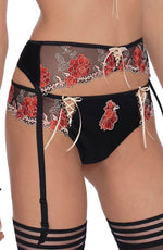 Load image into Gallery viewer, Roza Natali Black Thong - Fashion Queen -  4
