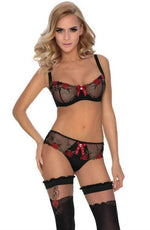 Load image into Gallery viewer, Roza Rufina Soft Cup Bra Black - Fashion Queen -  1
