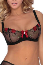 Load image into Gallery viewer, Roza Rufina Soft Cup Bra Black - Fashion Queen -  3
