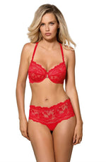 Load image into Gallery viewer, Roza Sefia Soft Cup Red - Fashion Queen -  1
