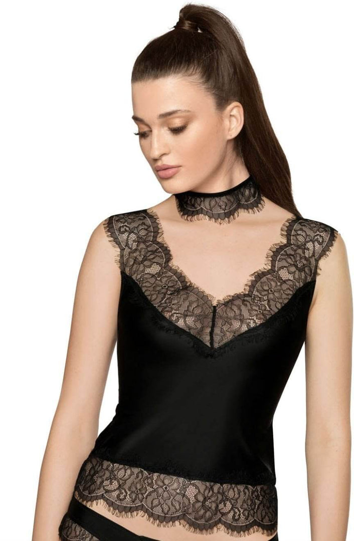 Roza Sija Black Shirt - Fashion Queen -  4