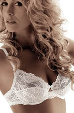 Load image into Gallery viewer, Roza Sisi White Bra - Fashion Queen -  5
