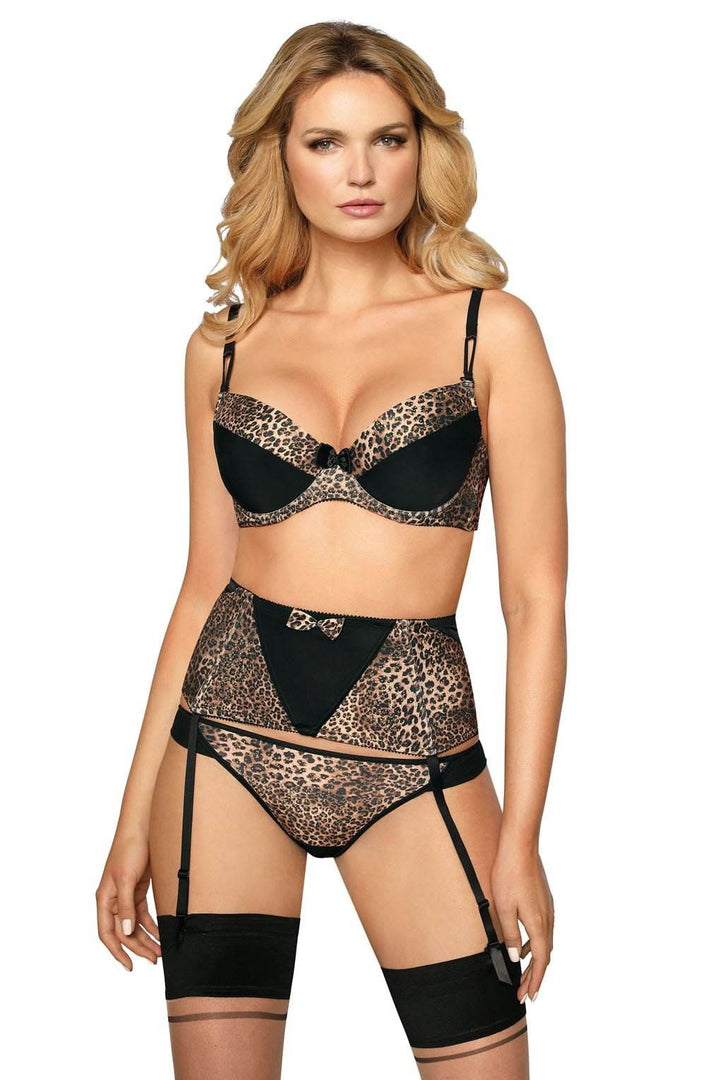 Roza Zoje Suspender Belt Black - Fashion Queen -  1