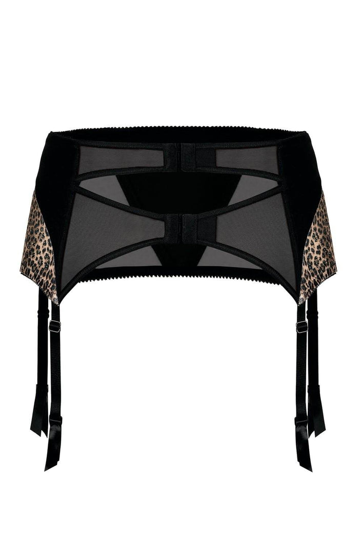 Roza Zoje Suspender Belt Black - Fashion Queen -  4
