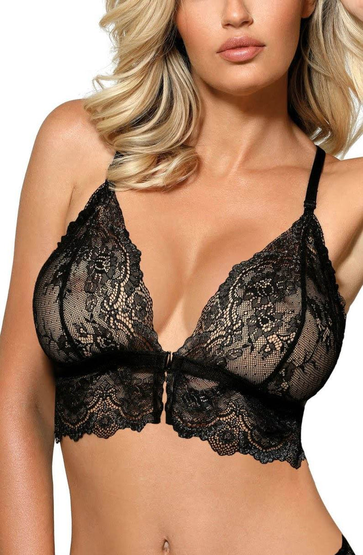 Roza Zuza Black Half Corset - Fashion Queen -  1