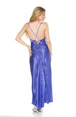 Load image into Gallery viewer, Shirley of Hollywood 20300 Blue Long Gown
