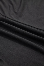 Load image into Gallery viewer, Sail Blue Solid Colour V-Neck Double Layer Sleeve Loose T-Shirt - Fashion Queen -  16
