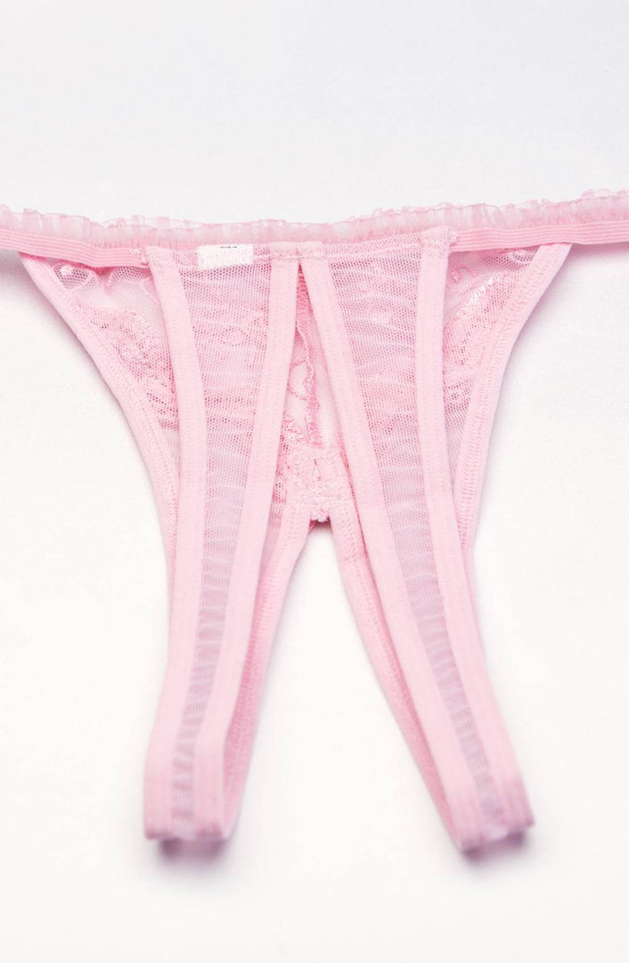 Shirley of Hollywood 10 Thong Pink - Fashion Queen -  2