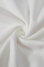 Load image into Gallery viewer, White Fleece Lined Kangaroo Pocket Drawstring Chunky Hoodie - Fashion Queen -  28
