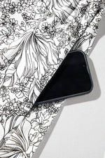 Load image into Gallery viewer, White Floral Print Pipping Trim Flutter Sleeve Mini Dress - Fashion Queen -  22
