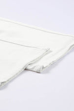 Load image into Gallery viewer, White High Waist Straight Leg Cargo Pants with Pockets - Fashion Queen -  9
