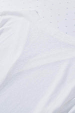 Load image into Gallery viewer, White Solid Color Open-Front Buttons Cardigan - Fashion Queen -  20
