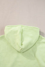 Load image into Gallery viewer, White Textured Cropped Hoodie and Shorts Set - Fashion Queen -  29
