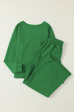 Load image into Gallery viewer, White Ultra Loose Textured 2pcs Slouchy Outfit - Fashion Queen -  11

