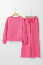 Load image into Gallery viewer, White Ultra Loose Textured 2pcs Slouchy Outfit - Fashion Queen -  14
