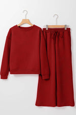 Load image into Gallery viewer, White Ultra Loose Textured 2pcs Slouchy Outfit - Fashion Queen -  17
