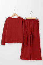 Load image into Gallery viewer, White Ultra Loose Textured 2pcs Slouchy Outfit - Fashion Queen -  18
