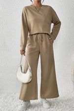 Load image into Gallery viewer, White Ultra Loose Textured 2pcs Slouchy Outfit - Fashion Queen -  20
